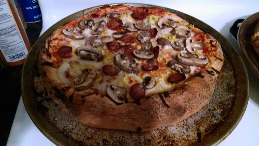 Pizza using Corbo’s dough imnotallowed